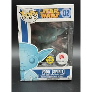 Funko Pop! Star Wars Yoda (Spirit)#02 Glow In The Dark Exclusive